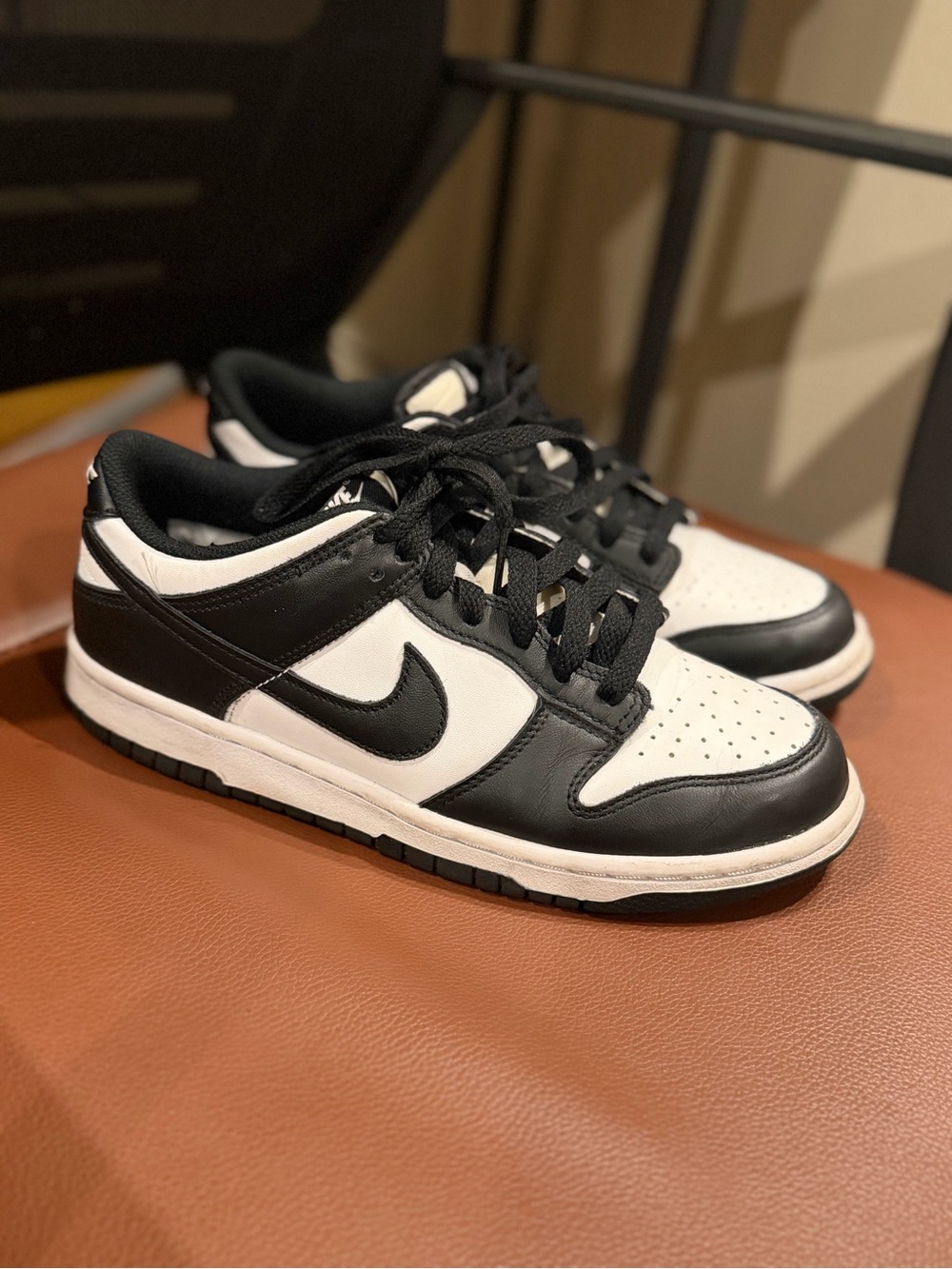 Nike Black and White Low-Top Sneakers